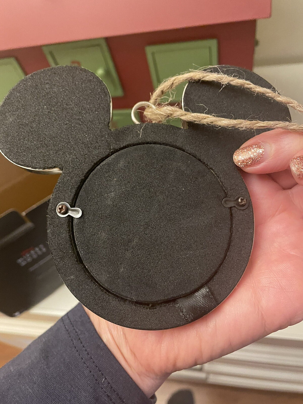Pottery Barn Mickey Mouse Ornament Holiday Christmas Disney party birthday kid z