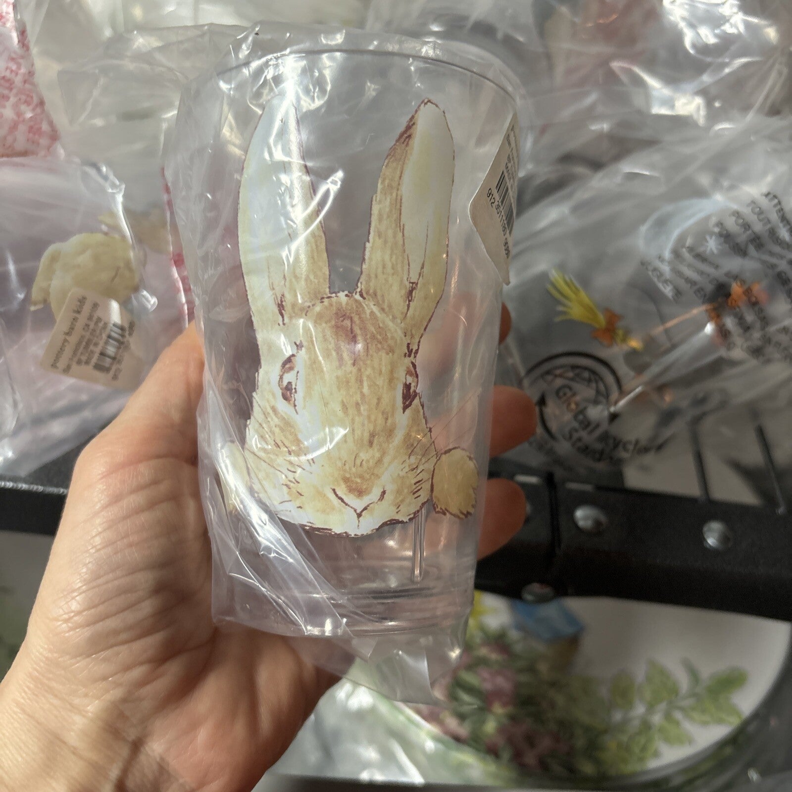 Disney Pottery barn Peter Rabbit bunny cup Easter holiday gift party garden m