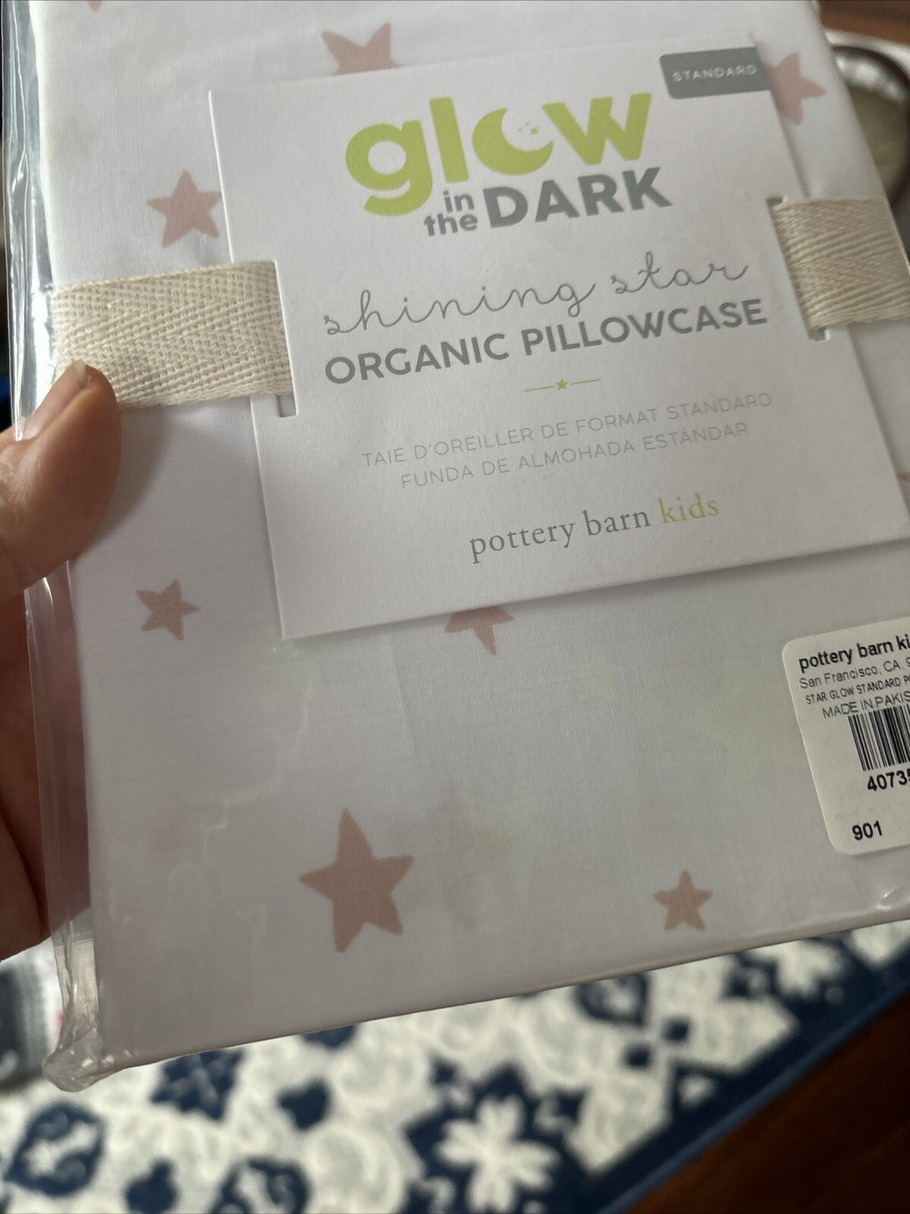 pottery barn pillowcase Shining star glow Marvel hero party Holiday Disney kid a