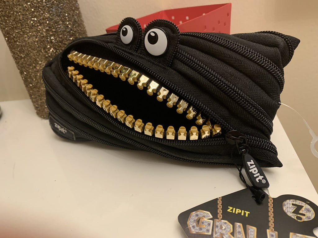 school Monster zip PENCIL CASE Disney pouch bag boy girl gift party kid star .
