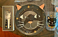 Pottery Barn Disney PLATE+UTENSIL+CUP Halloween Holiday party black cat SET 12 !