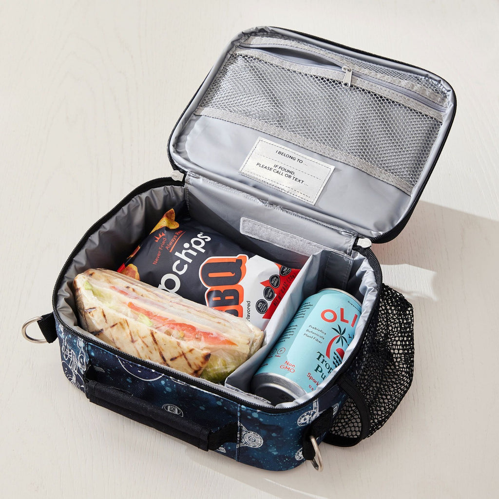 School Pottery Barn MLB BASEBALL LUNCH BOX Cold Pack+Utensil SET Sports Bag =