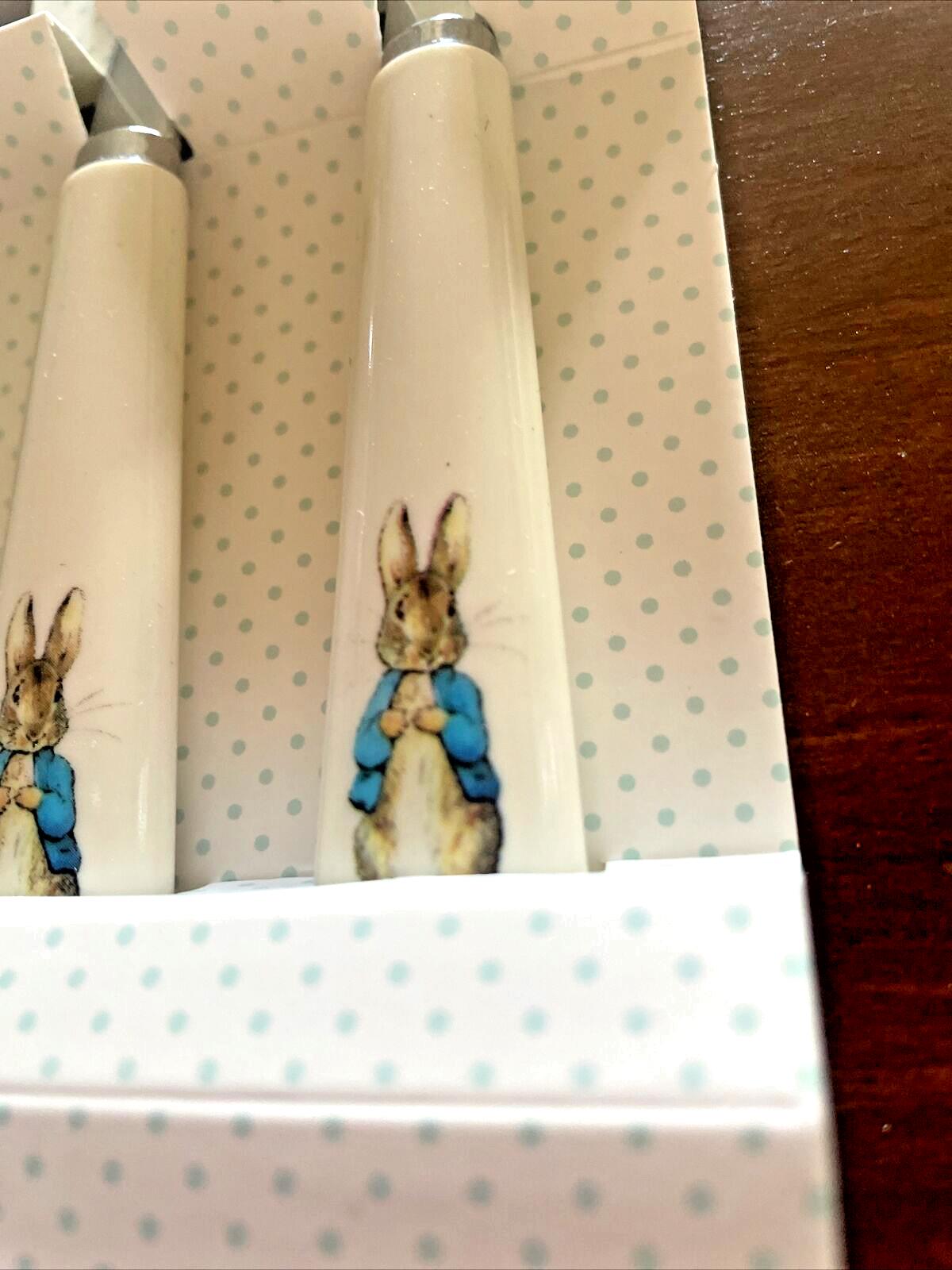 School Disney Pottery Barn Peter Rabbit Utensil Set Party Holiday Pre K Kid a
