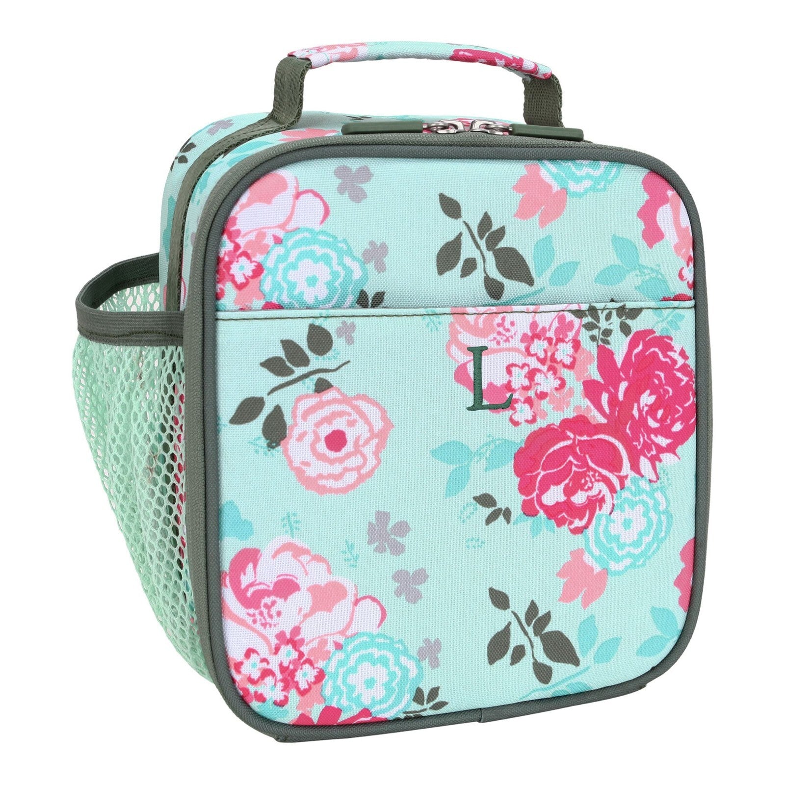 Pottery Barn LUNCH BOX BAG school disney Garden Party floral star holiday girl /