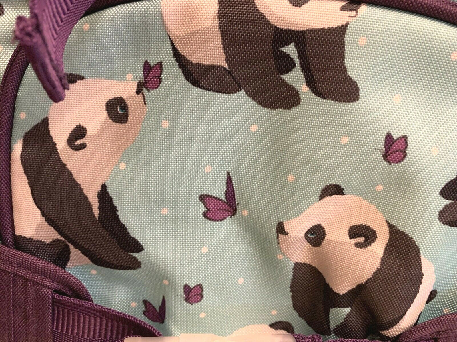 Pottery Barn school Disney BACKPACK LUNCH Heart ??Flower Panda travel Girl BAG 1