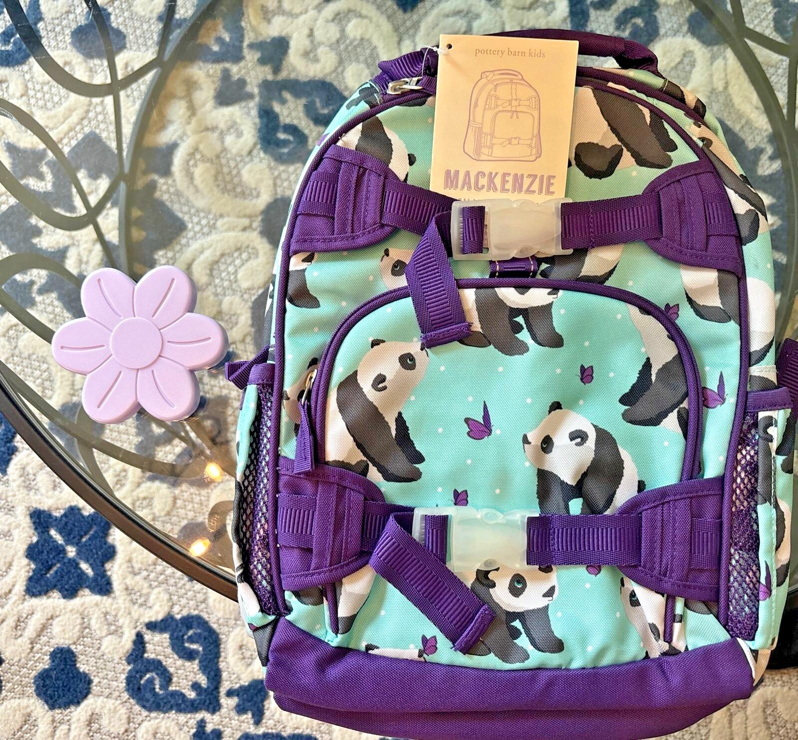 Pottery Barn school Disney BACKPACK LUNCH Heart ??Flower Panda travel Girl BAG 1