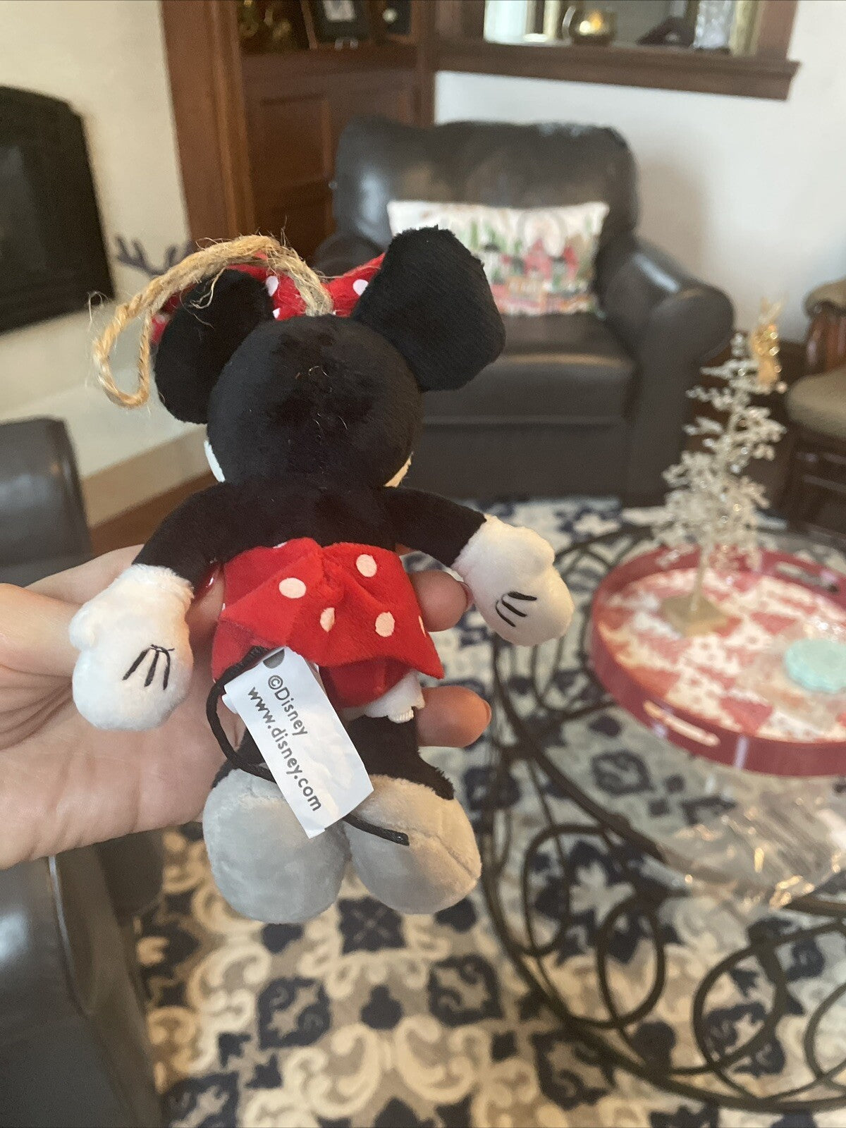 Disney Mickey Mouse Pottery Barn plush Holiday gift party birthday girl Doll '