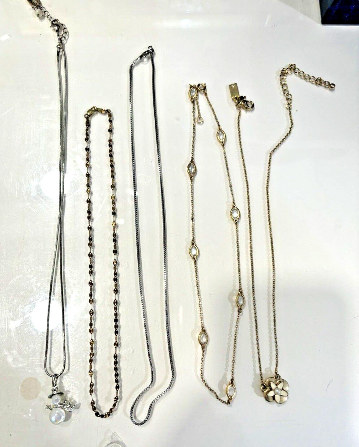 Kate Spade Necklace Jewelry Birthday GIFT gold silver holiday snowman $300 ]