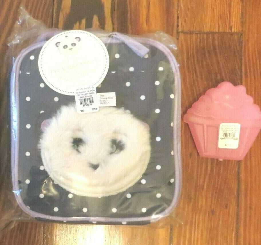 School Pottery Barn Disney LUNCH BOX bag princess panda dot gift girl travel .