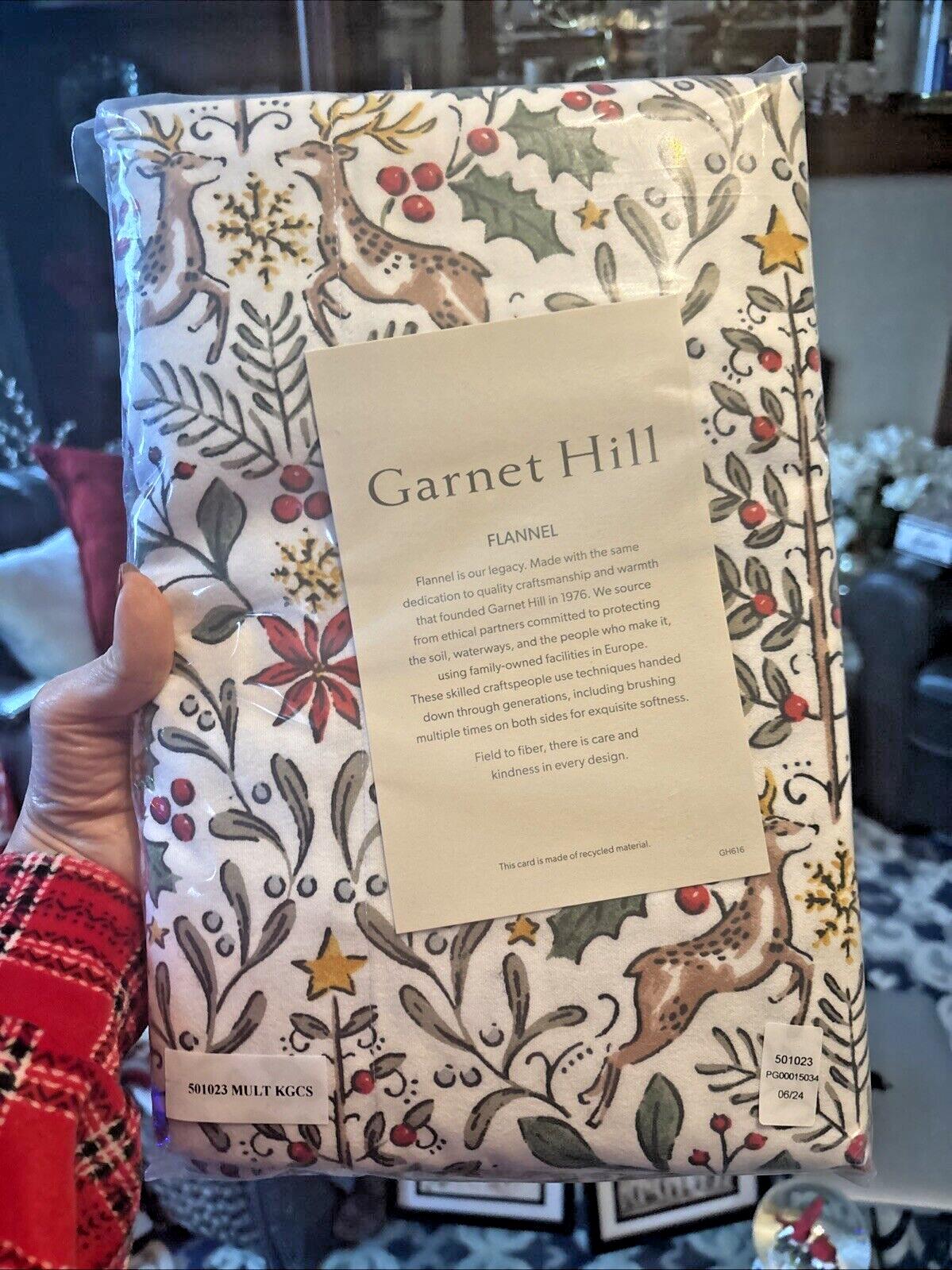 Garnet Hill holiday nutcracker Pillowcase Christmas party snowman deer SET 2