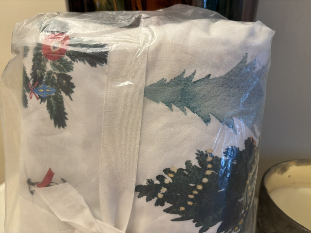 Pottery Barn Christmas Country Full Queen Duvet cover holiday gift party kid .