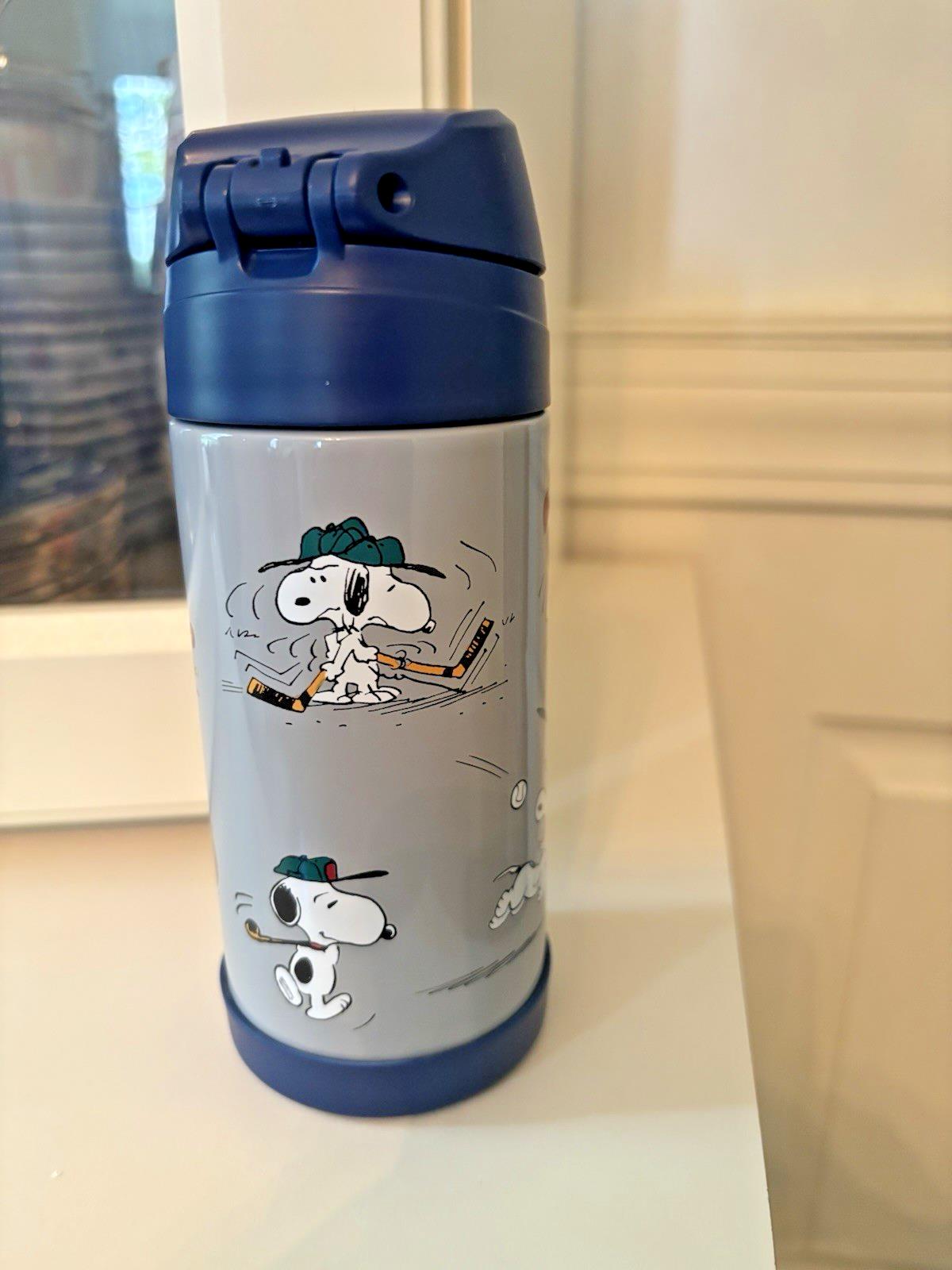 Pottery barn school SNOOPY Sport Water Bottle Baseball bag travel birthday gift