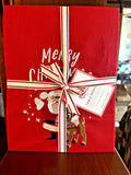 Pottery Barn holiday Christmas Santa Rudolph Disney party Table runner kid  /