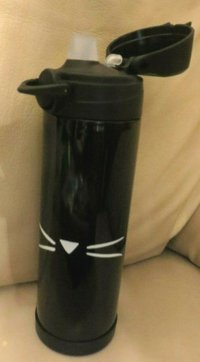 Disney School pottery barn Water bottle Holiday Emily & Meritt Kitty cat Gift .