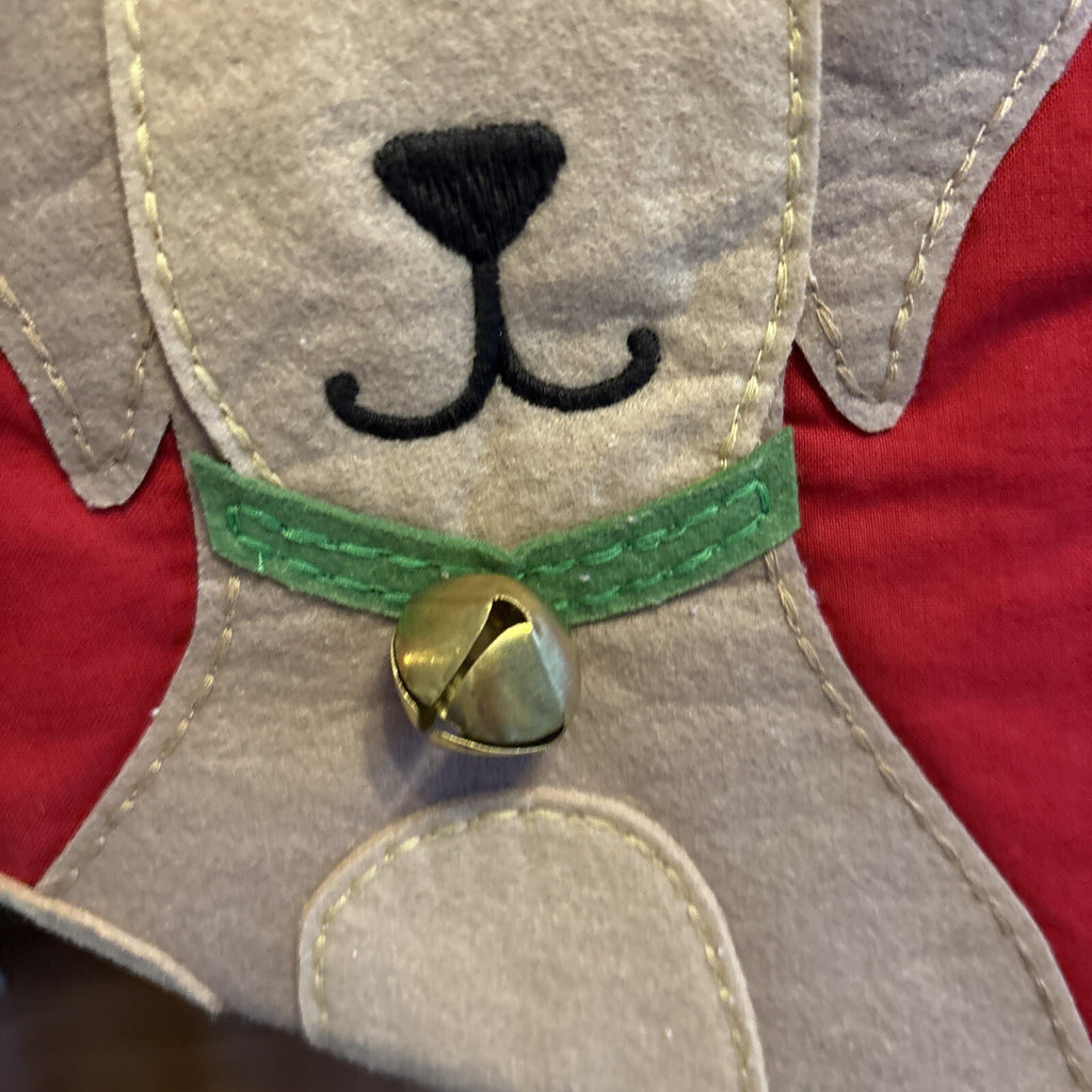 Pottery Barn Holiday Christmas stocking dog gift party reindeer pet Disney kid '