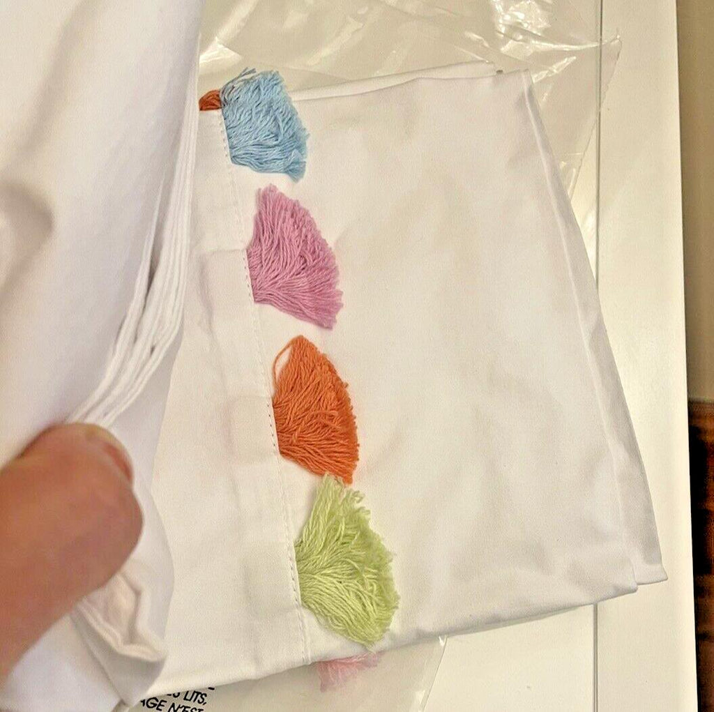 Pottery Barn holiday party Rainbow tassle birthday gift princess disney school =