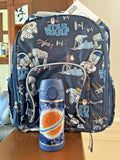 Pottery Barn school Disney STAR WARS BACKPACK Solo +Water Bottle TRAVEL Jedi =