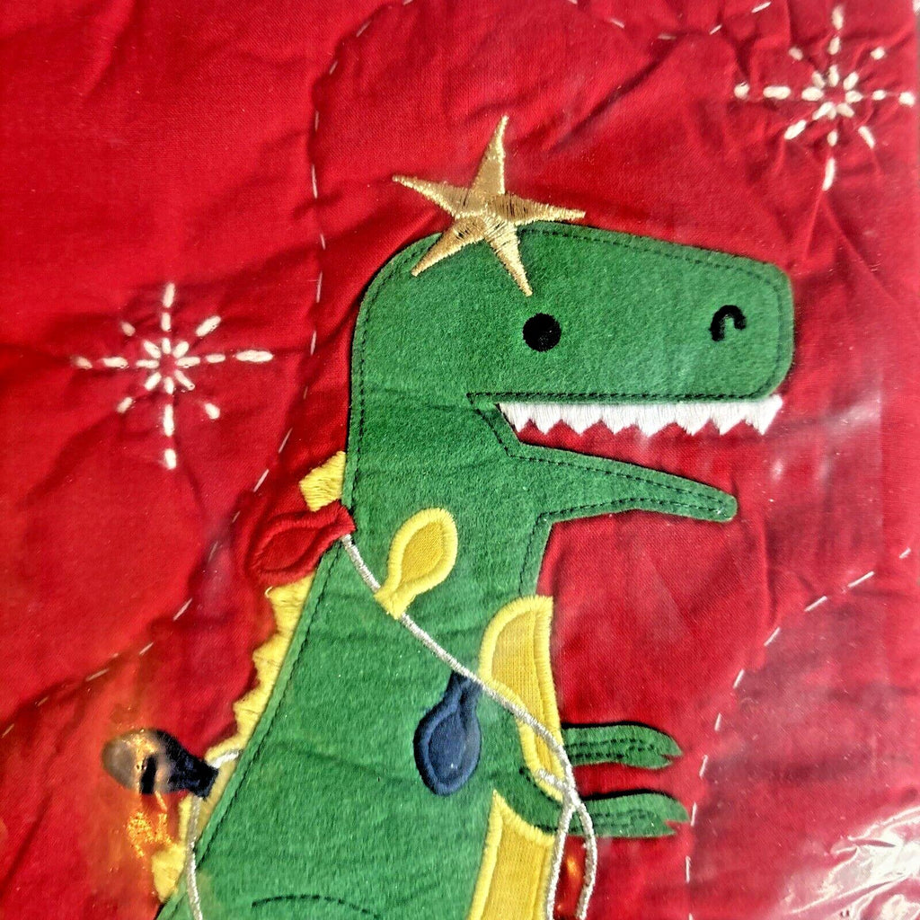 Pottery Barn Holiday Christmas stocking gift Dinosaur Disney school Jurassic kid