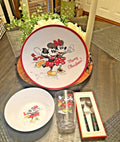 Pottery Barn Christmas Mickey Mouse Dinner party set holiday birthday gift kid m
