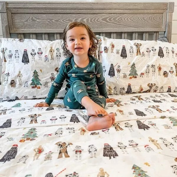 Pottery Barn STAR WARS Sheet set Holiday Snoopy Christmas Superhero Solo Grogu -