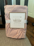 Pottery Barn holiday Disney princess pink girl pillow sham Euro ruched bed gift