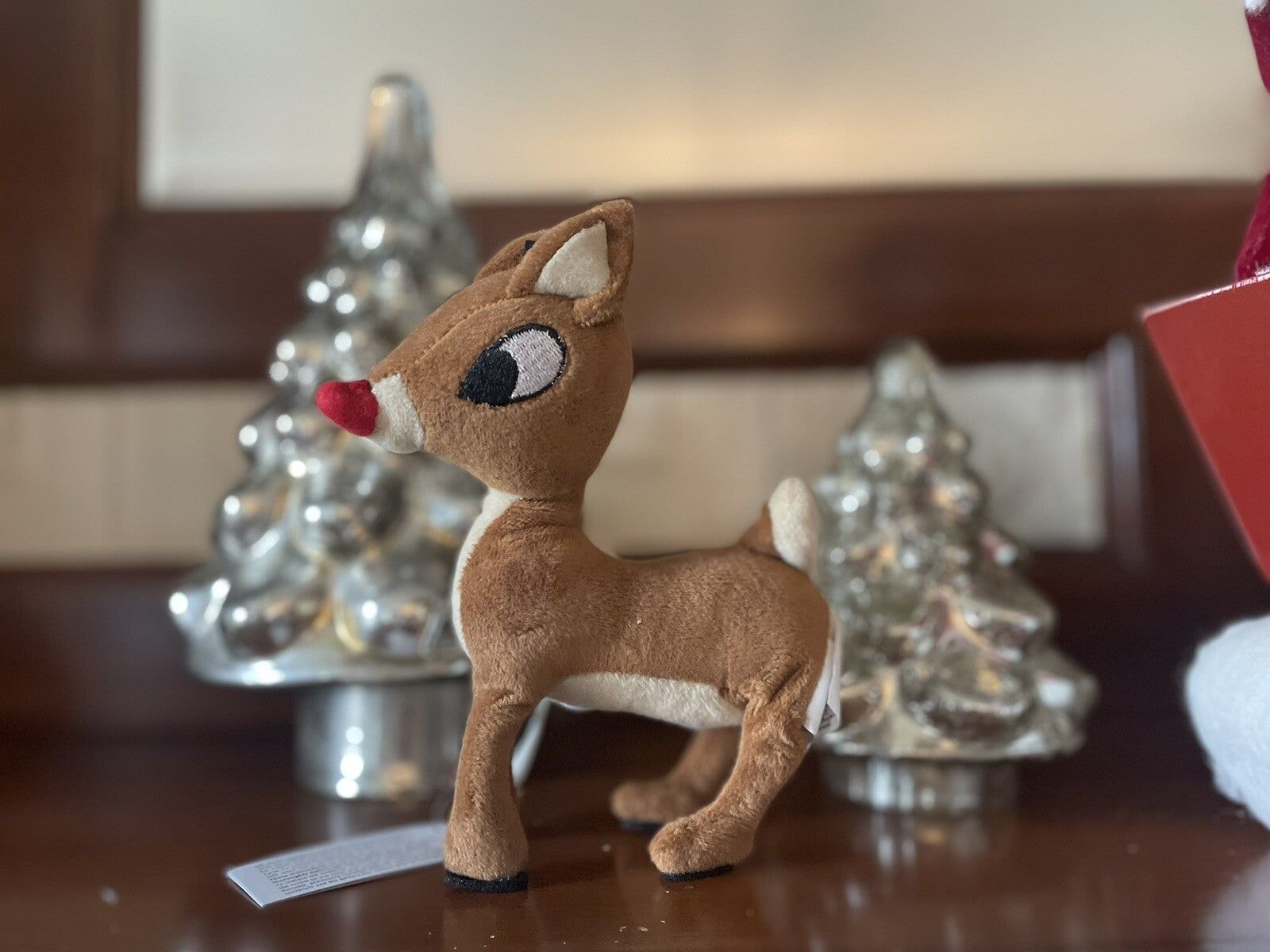 Pottery Barn Christmas Holiday Rudolph Ornament gift party birthday disney kid =