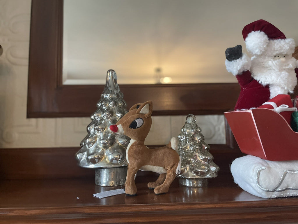 Pottery Barn Christmas Holiday Rudolph Ornament gift party birthday disney kid =
