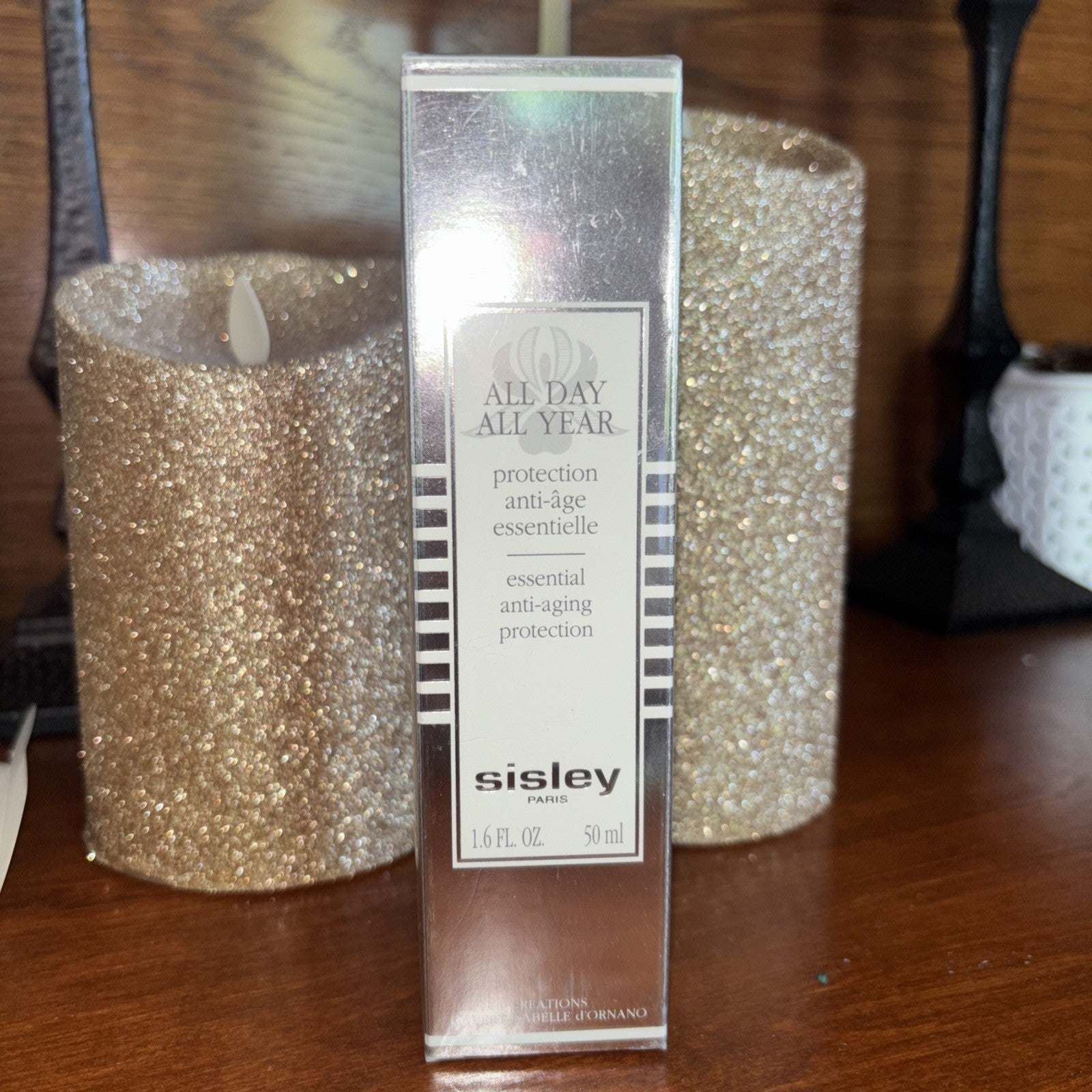 SISLEY ALL DAY ALL YEAR ESSENTIAL ANTI-AGING PROTECTION 1.6 SEALED BOX EXP 2027