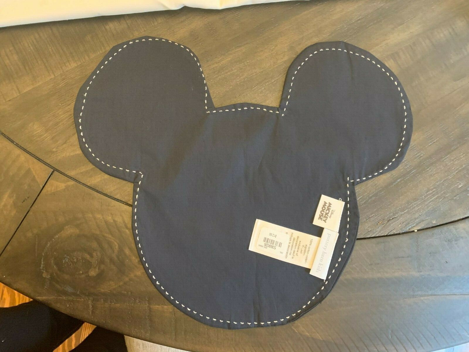 Disney Pottery Barn Mickey Mouse holiday Plate+CUP+PLACE MAT Christmas gift m