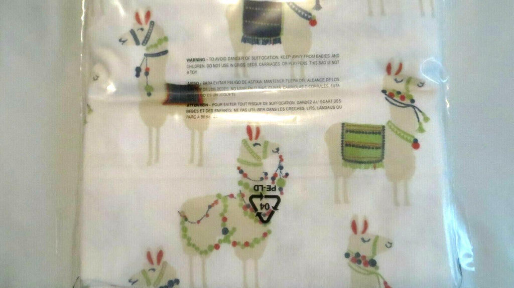 Garnet hill Disney holiday School Gift Llama party kid PILLOWCASE SET 2  a