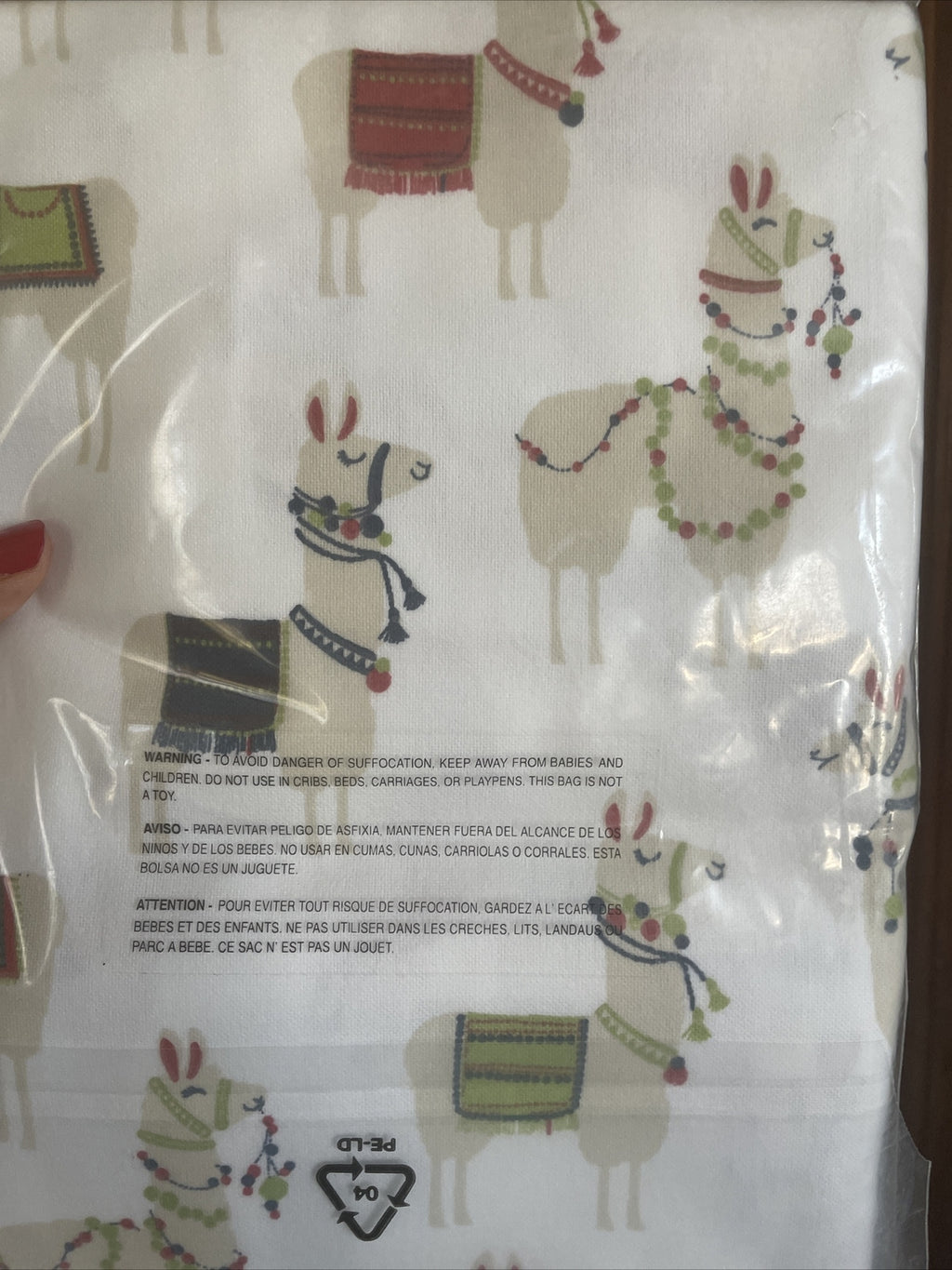 Garnet hill Disney holiday School Gift Llama party kid PILLOWCASE SET 2  a