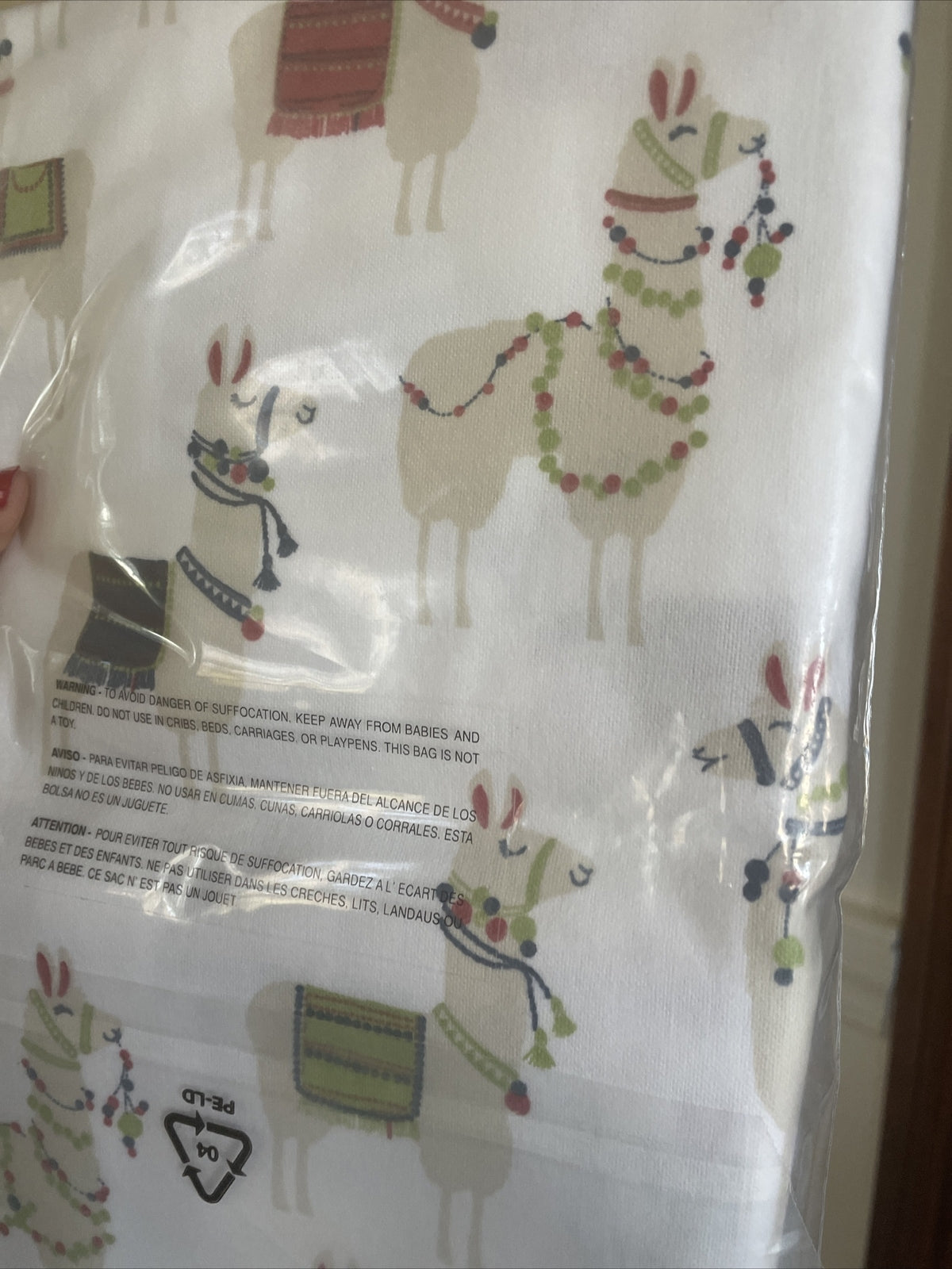 Garnet hill Disney holiday School Gift Llama party kid PILLOWCASE SET 2  a