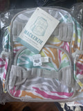 School Pottery barn BACKPACK Pre k RAINBOW ZEBRA Mini bag gift Disney travel .