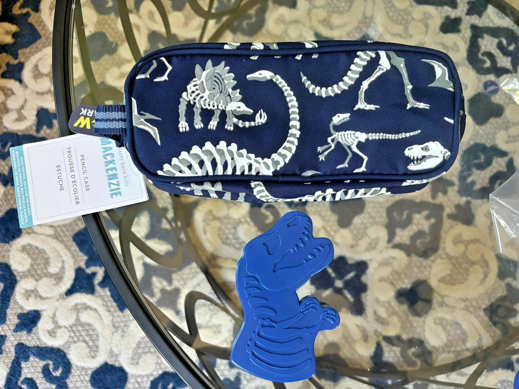 Pottery barn School Bag+ Pencil case boy disney Dinosaur star space boy gift set