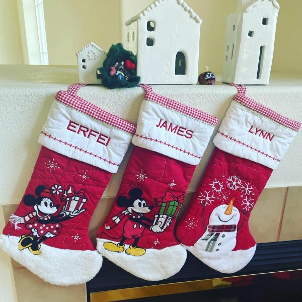 Pottery Barn Holiday disney MICKEY MOUSE Christmas stocking gift party 1