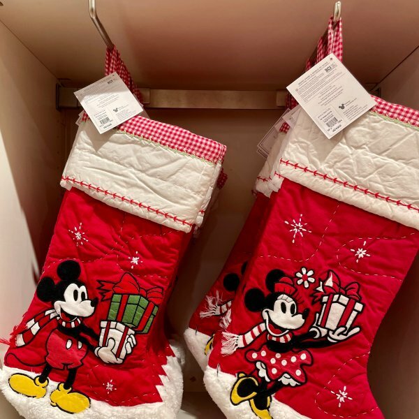 Pottery Barn Holiday disney MICKEY MOUSE Christmas stocking gift party 1