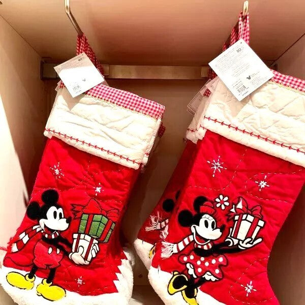Pottery Barn Holiday disney MICKEY MOUSE Christmas stocking gift party 1