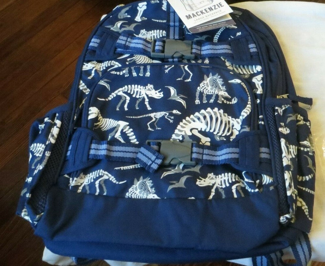 Pottery Barn school Disney Backpack Dinosaur space Jurassic boy travel SET ?? =