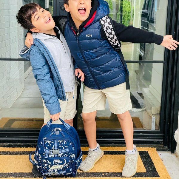 Pottery Barn school Disney Backpack Dinosaur space Jurassic boy travel SET ?? =