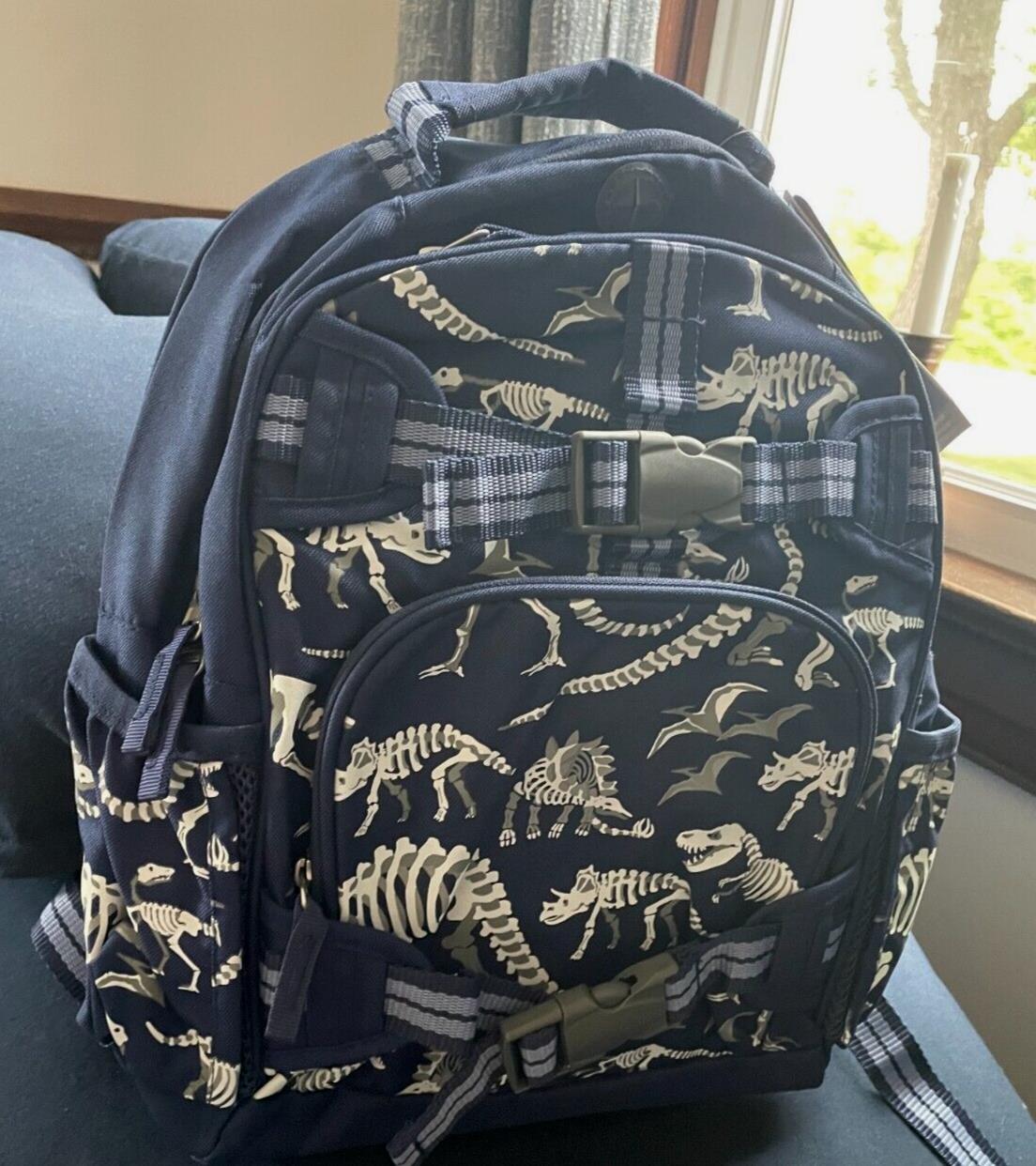 Pottery Barn school Disney Backpack Dinosaur space Jurassic boy travel SET ?? =