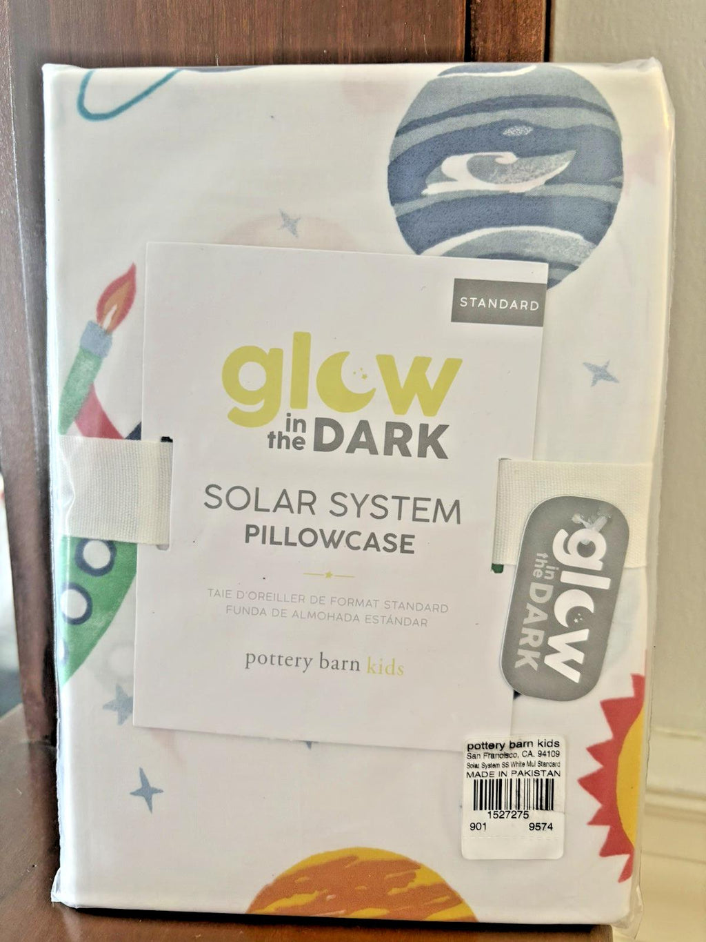 Pottery Barn holiday Star Solar Planet school disney Marvel space pillowcase  ]