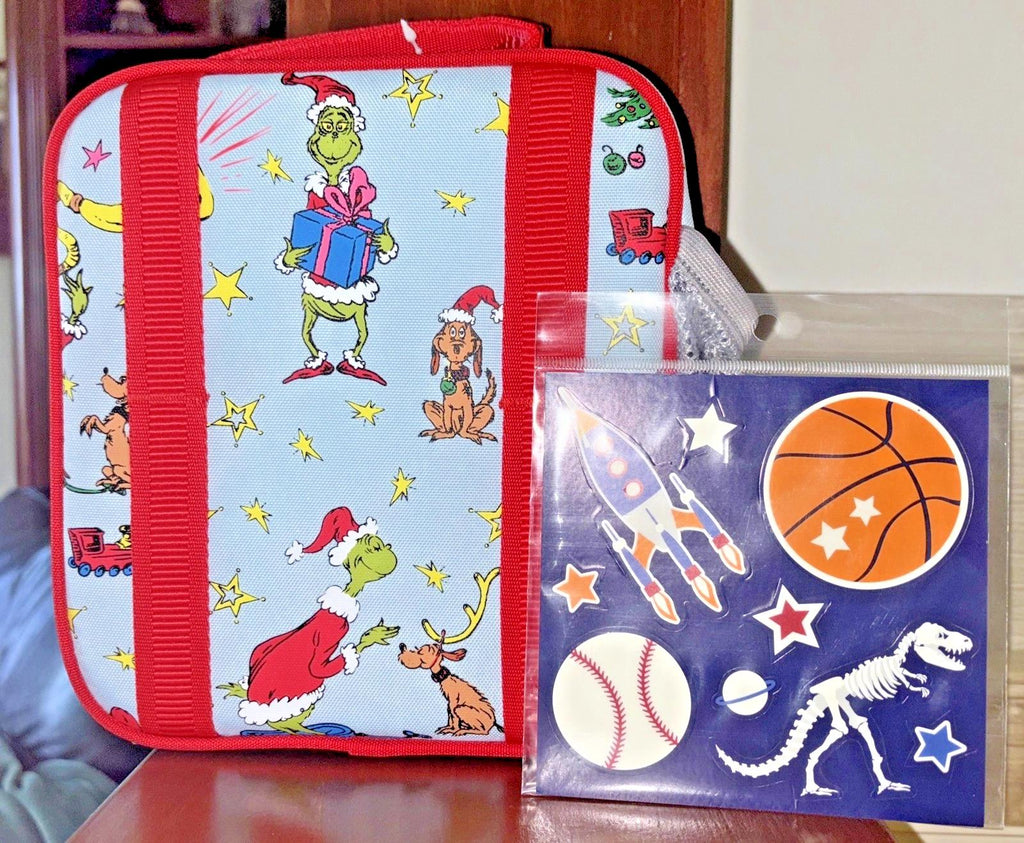 Pottery Barn kid School Disney Snoopy Mickey BACKPACK LUNCH WATER travel Bag n