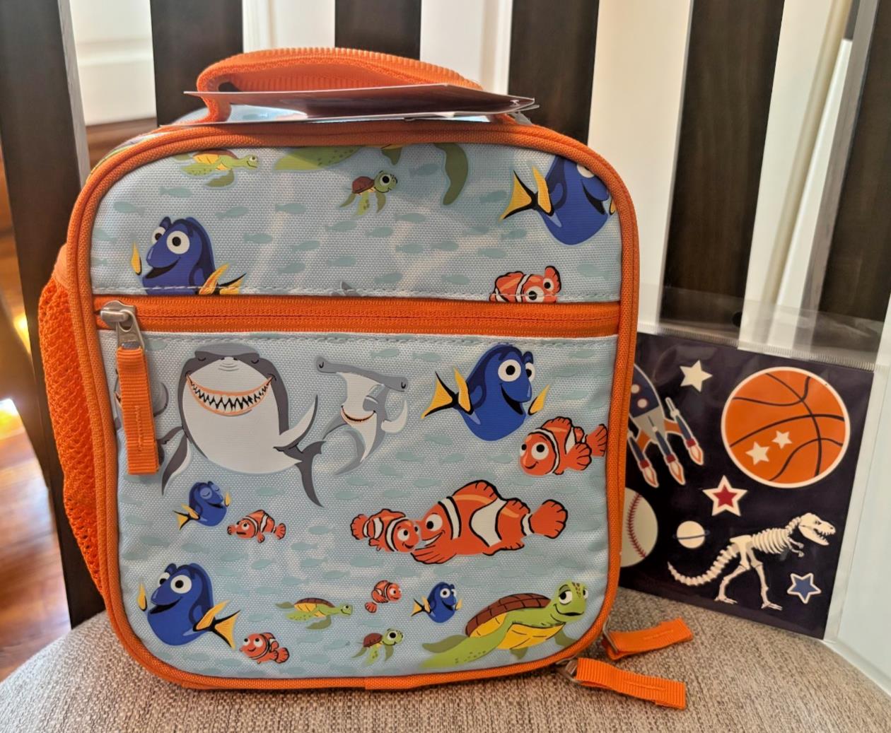 Pottery Barn kid School Disney Snoopy Mickey BACKPACK LUNCH WATER travel Bag n