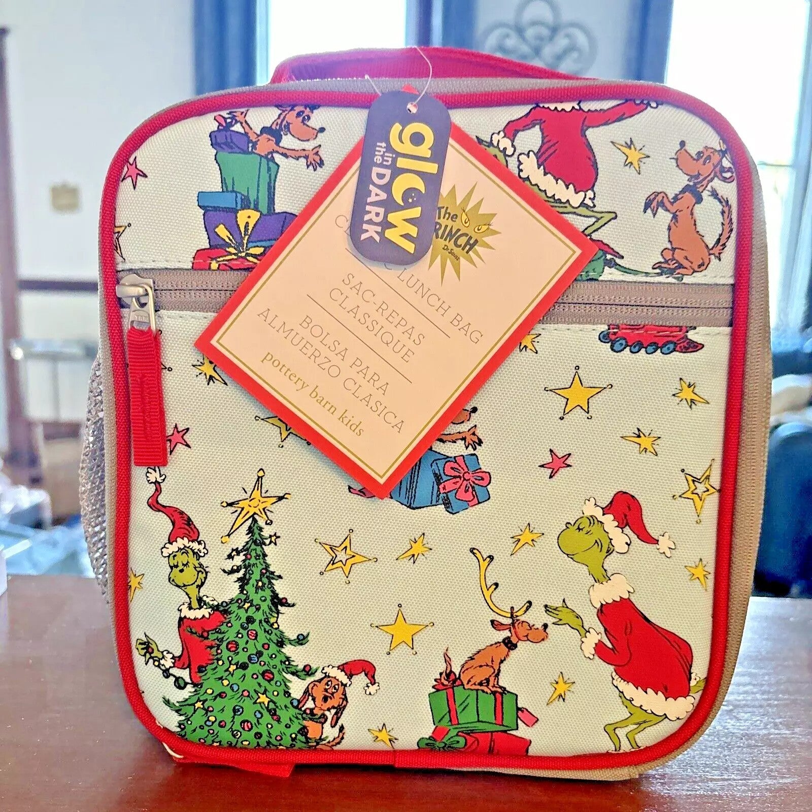 Pottery Barn kid School Disney Snoopy Mickey BACKPACK LUNCH WATER travel Bag n