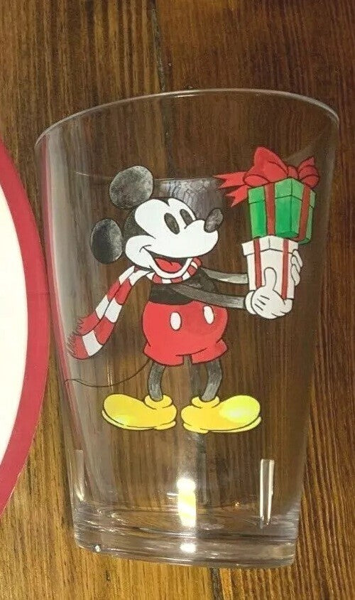 Disney Pottery Barn Mickey Mouse Cup holiday Christmas party gift peanuts SET