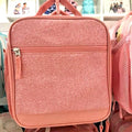 Pottery Barn Glitter LUNCH BOX BAG school Disney Barbie girl Travel pre k kid =