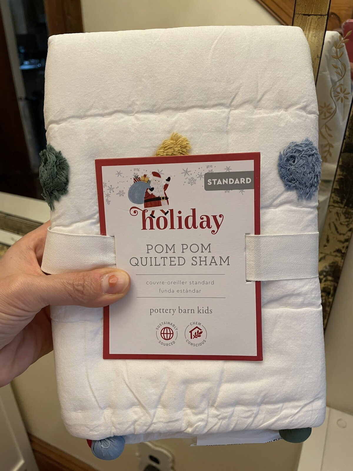 Disney Pottery Barn pillow SHAM Holiday party gift school kid dorm star space ,.
