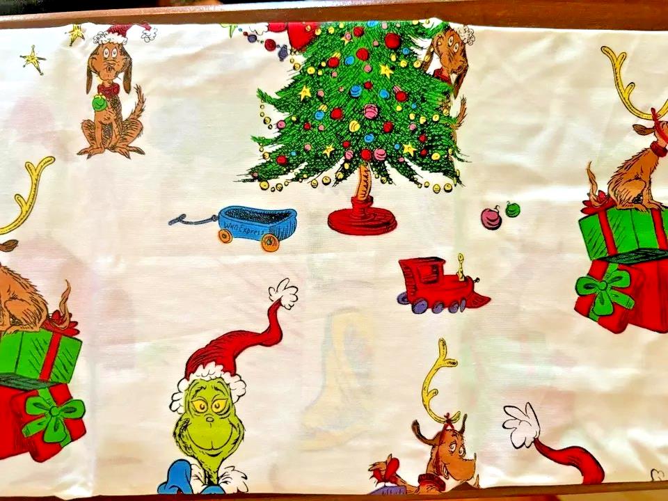 POTTERY BARN Christmas holiday GRINCH MAX PILLOW CASE birthday party gift kid