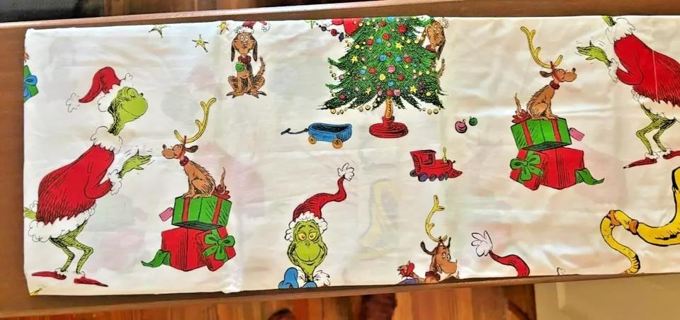 POTTERY BARN Christmas holiday GRINCH MAX PILLOW CASE birthday party gift kid