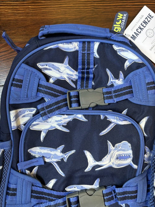 Disney School Pottery barn Shark BACKPACK holiday birthday party gift boy .